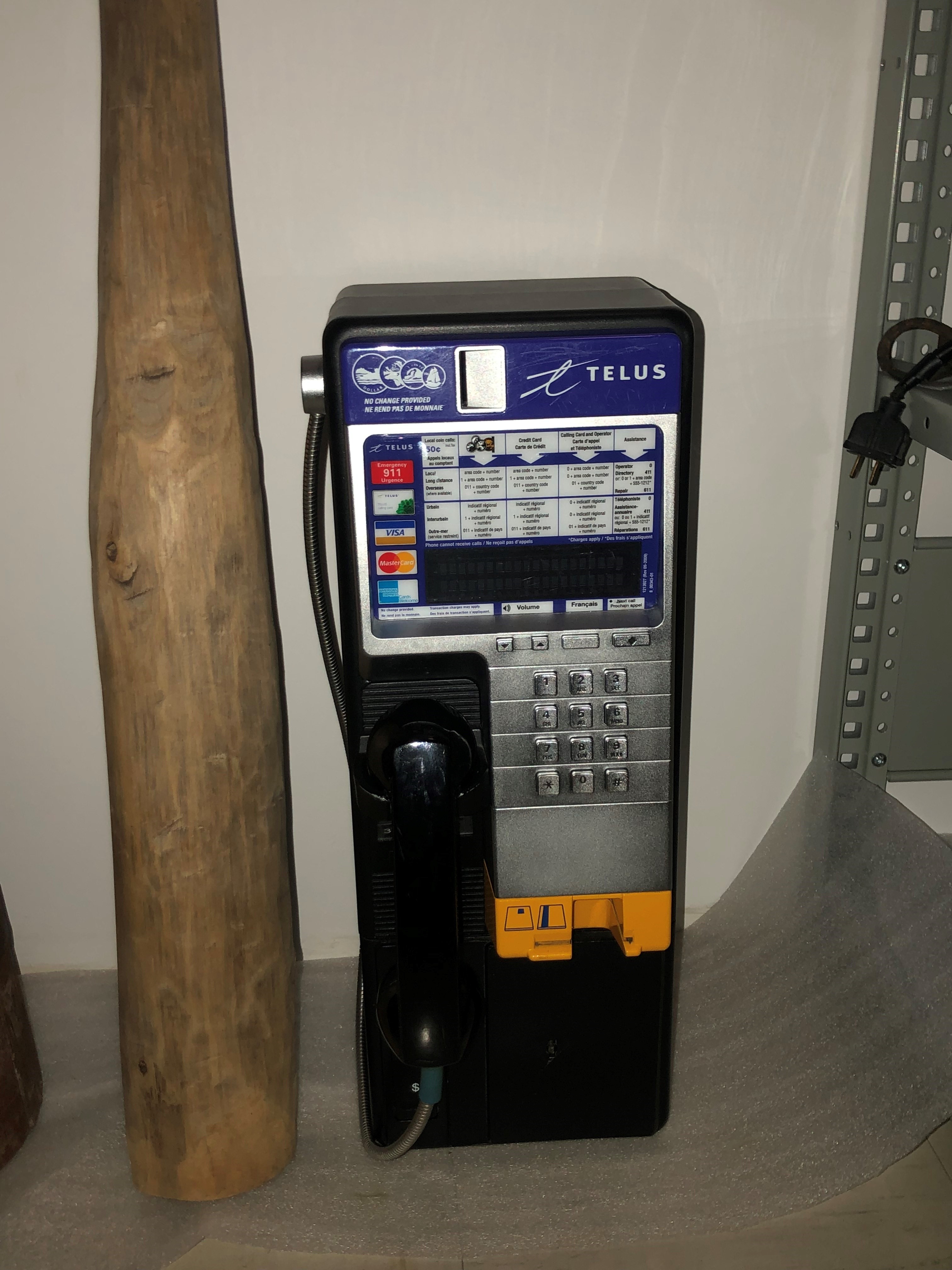 The Last Working Payphone in Wetaskiwin